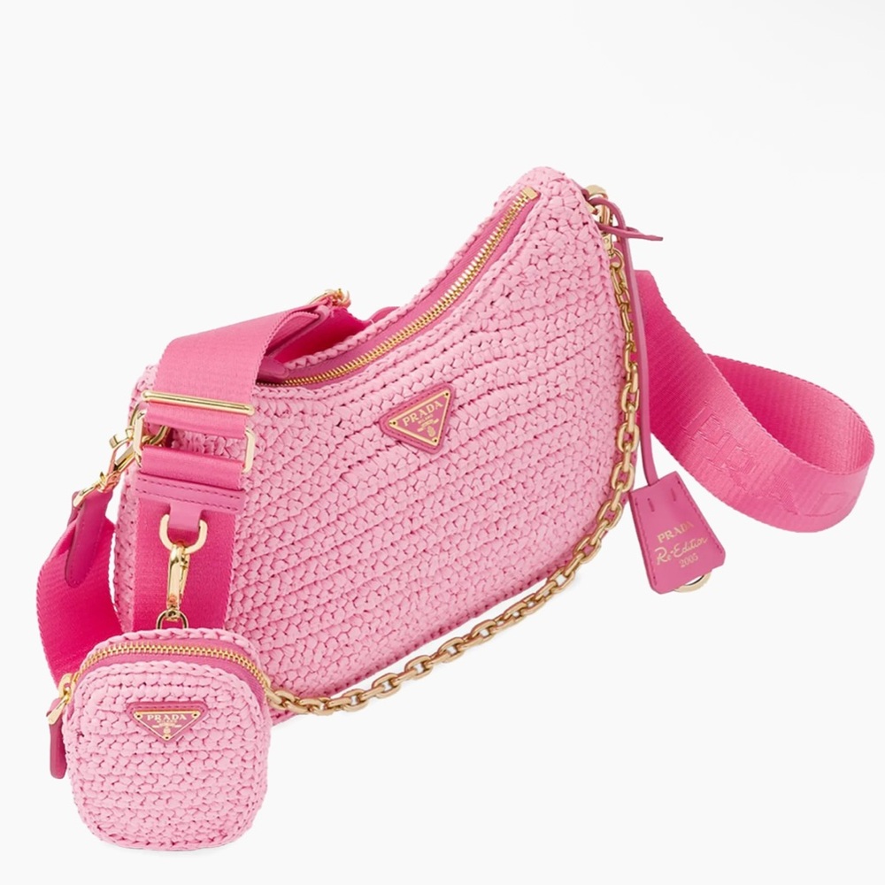 Prada Re-edition 2005 Raffia Bag - Picture 3 of 9